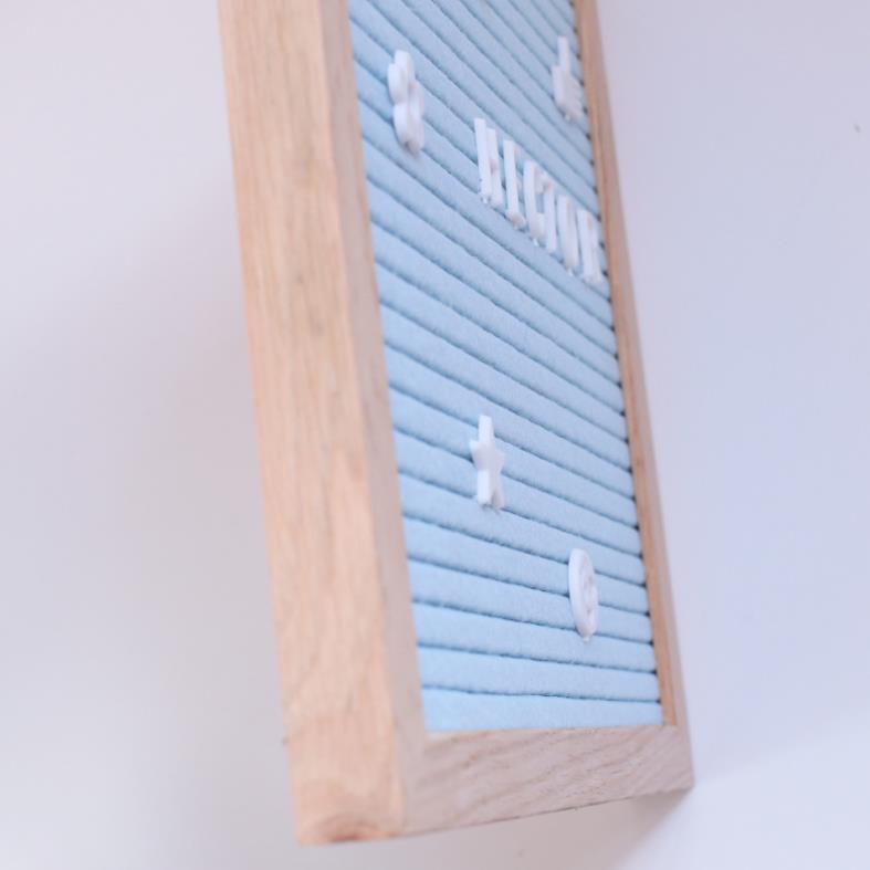 Changeable Felt Letter Board Menu Message Bulletin Board Grey Pink white Letter Baby Shower Sign Wedding Party Sign