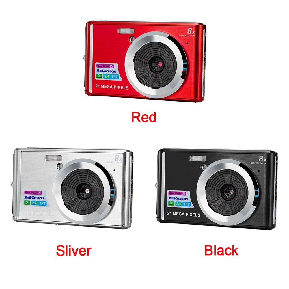 C4 draagbare anti-shake coms sensor reis gezichtsdetectie ultra dunne mini heldere hd digitale camera lcd-scherm zoom verjaardag