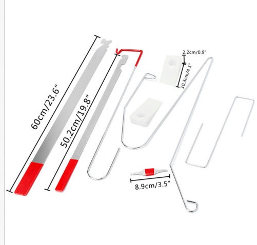 Car Door Lock Out Emergency Open Unlock Key Tools Kit + Black Air Pump Universal