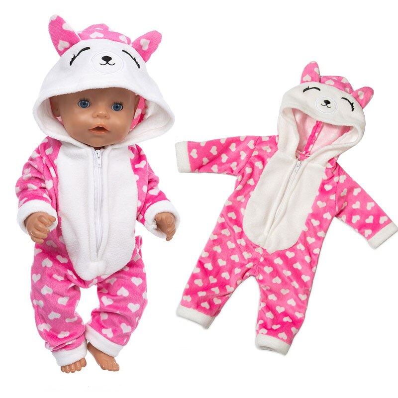 neue Anzug Fit Für 43cm Baby Born Puppe 17inch Geboren Babys Puppe Kleidung: 03