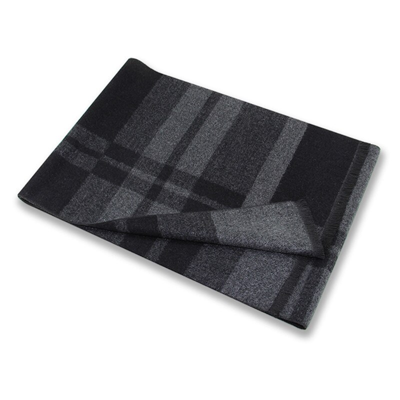 Winter Wol Sjaal Voor Mannen Luxe Sjaals En Wraps Klassieke Bufanda Hombre Warme Plaid Wol Sjaals Mannelijke Mode Echarpe: MK-03