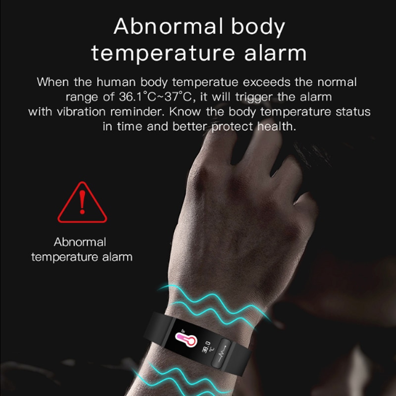 M8 AI electrocardiogram temperature Smart watch Heart Rate Monitor ECG PPG Smart Bracelet Blood Pressure Clock Wristband