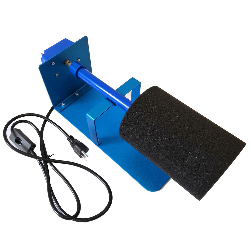 Iron Cup Turner Durable Multi-function Glass Rotator with Switch 4W 100V-127V VJ: A-black sponge