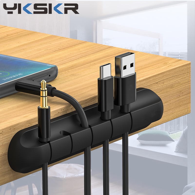 Universele Desktop Kabel Opslag Artefact Voor Iphone 11 Type C Micro Mobiele Telefoon Kabel Organizer Voor Huawei Xiaomi Samsung