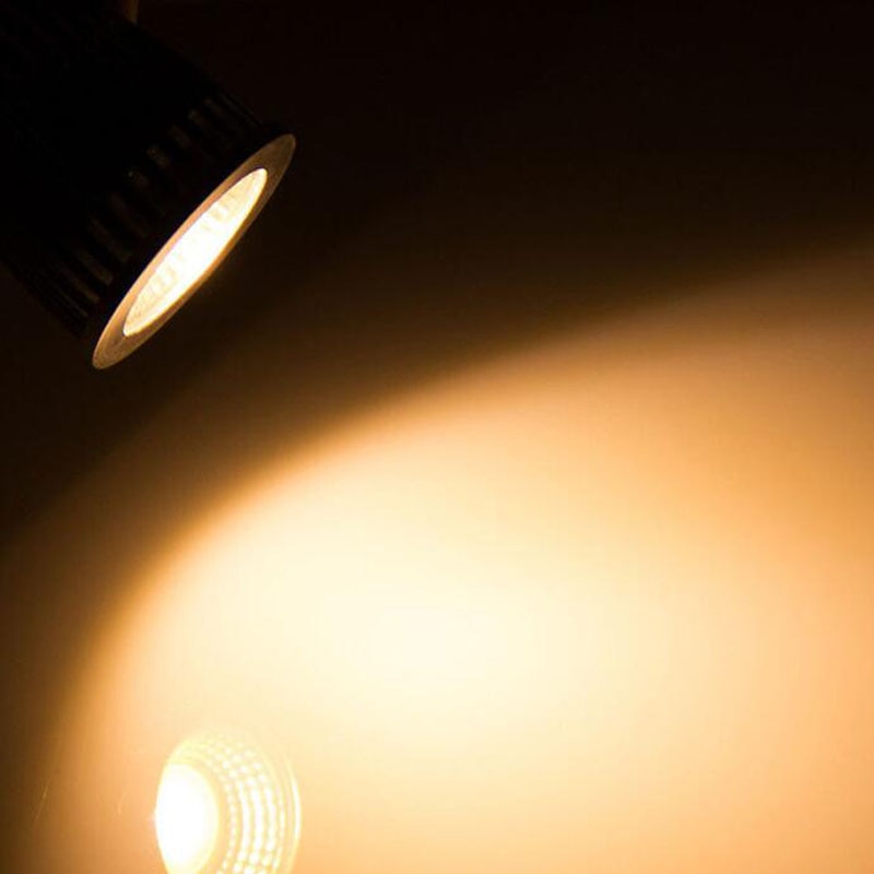 Super Bright GU10 Bulbs Light Dimmable Led Warm/White 85-265V 9W 12W 15W LED GU10 COB LED lamp light GU 10 led Spotlight