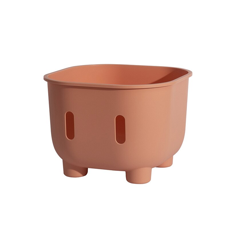 Kinderen Opslag Kruk Speelgoed Opbergdoos Verdikte Cartoon Antislip Schoen Veranderende Rubber Kruk Baby Plastic Bankje kleine Kruk: Main body pink