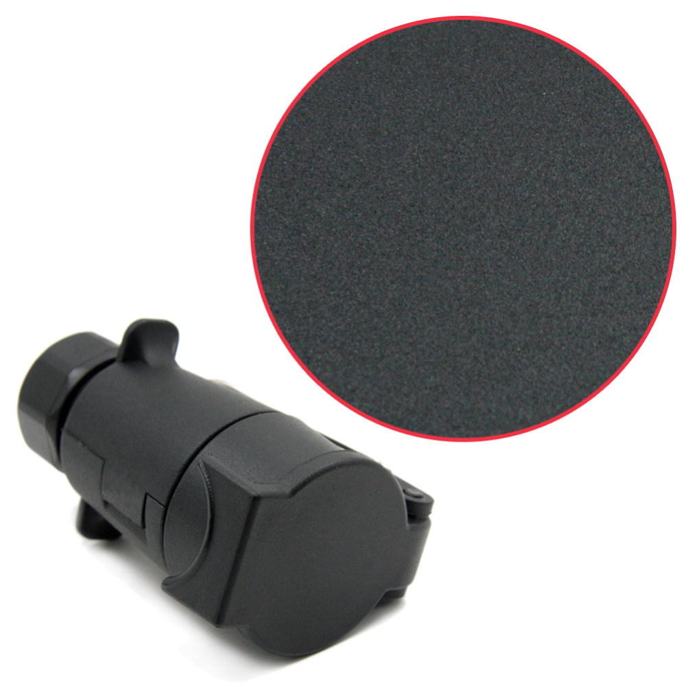 Tirol 7Pin Trailer Socket Black frosted materials 7Pole Trailer Socket 12V Tow bar Towing Socket N Type T21224a