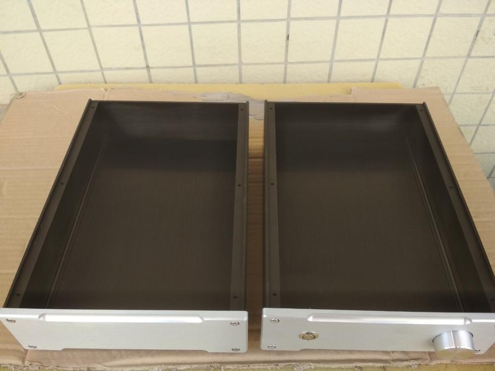 All aluminum case DIY pre power amplifier case all aluminum amplifier case Silver aluminum amplifier chassis box