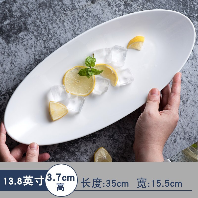 Ins Cookware Special-shaped ins ceramic tableware Simple and ov... – Grandado