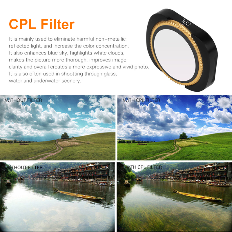 MCUV CPL NDPL ND64-PL ND32-PL ND4 ND8 Camera Lens Filter Kit for DJI OSMO POCKET Gimbal Accessories DJI OSMO Pocket Filter