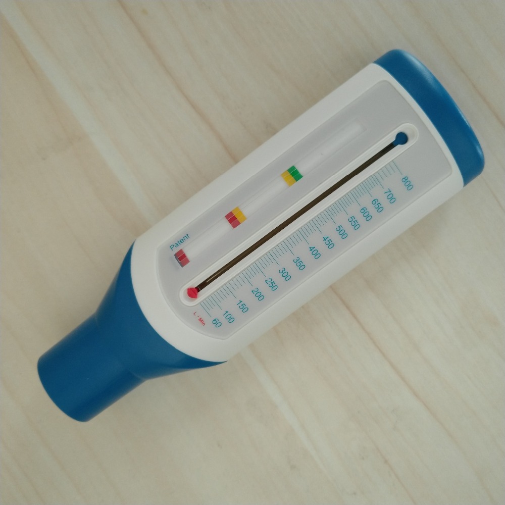 Bærbar pef voksen / børn spirometer peak speed meter ekspiratorisk peak flow meter til overvågning af lungeåndedræt funktion