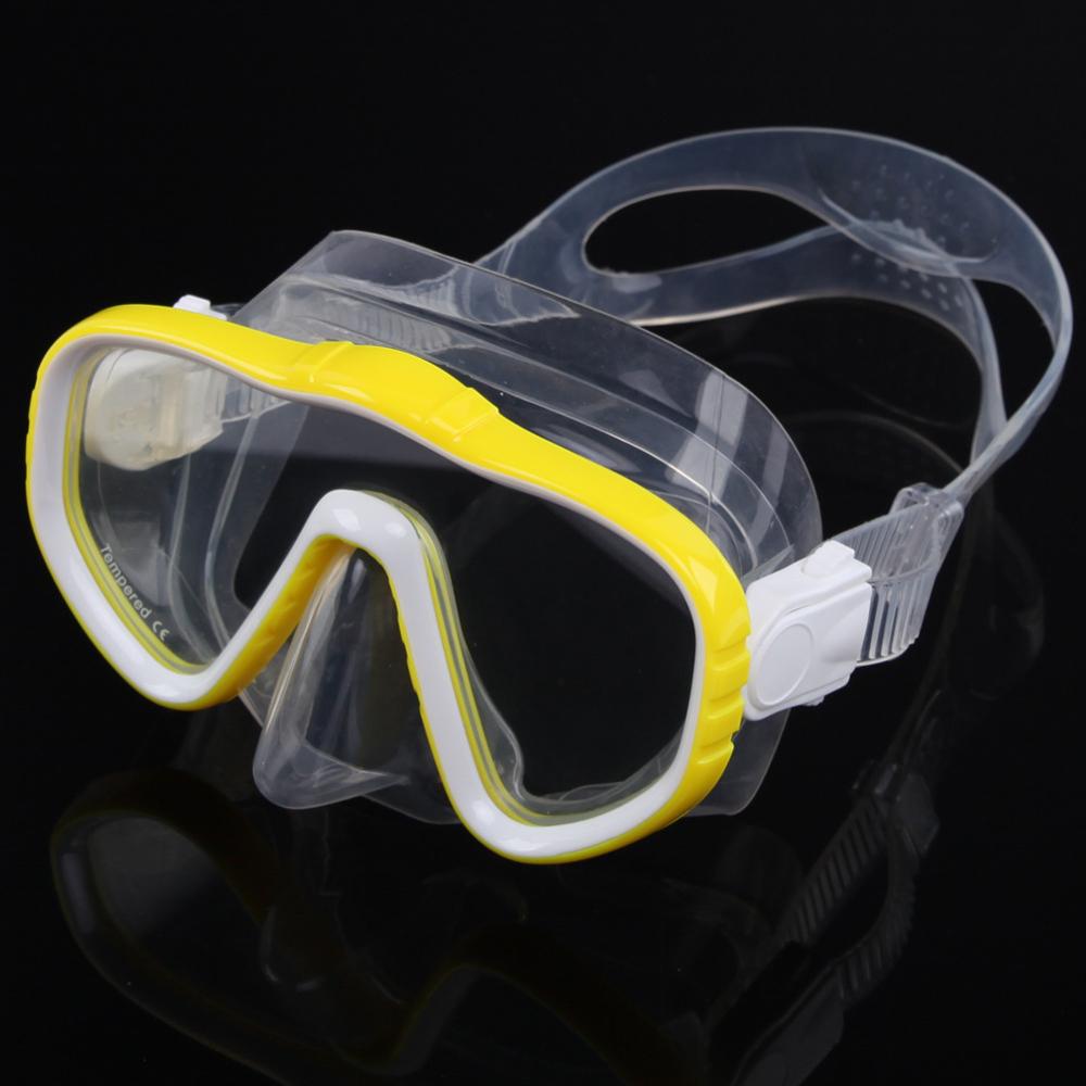 Merke dykkermaske briller vidsynt vannsportsutstyr antidugglinse herdet glass: Dykkermasker 5