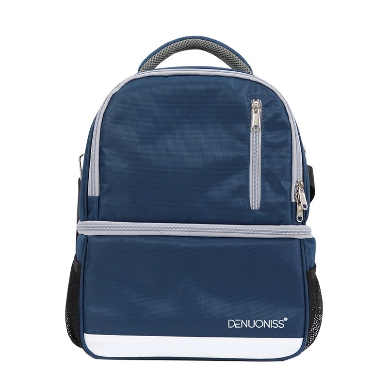 DENUONISS-mochila térmica para hombre y mujer, bolsa térmica aislante para comida, hielo, cerveza, almuerzo, Picnic