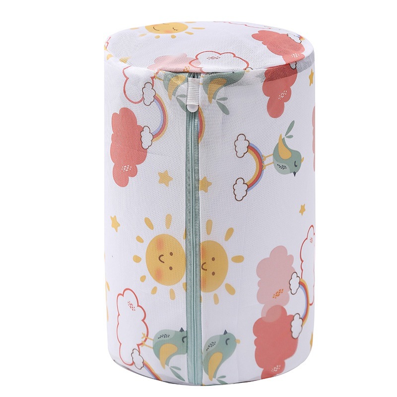 Cartoon Wasgoed Waszak Ondergoed Beha Wassen Zakken Reizen Draagbare Organizador Opvouwbare Waszak Gaas Afdrukken Wassen Kits