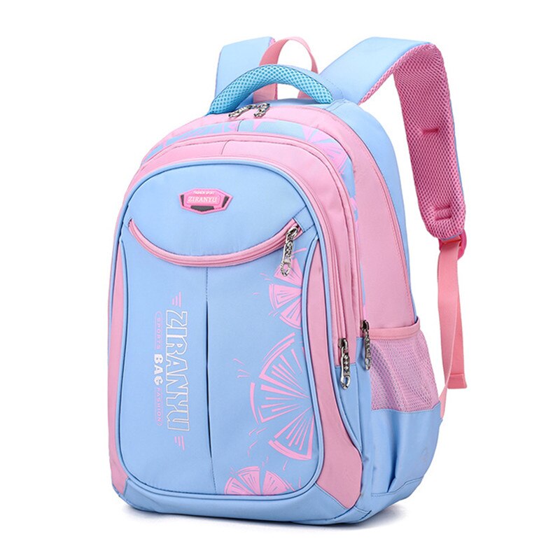 Sacs d'école imperméables pour enfants, pour garçons et filles, sac à dos d'école primaire, cartable pour livres,: light blue