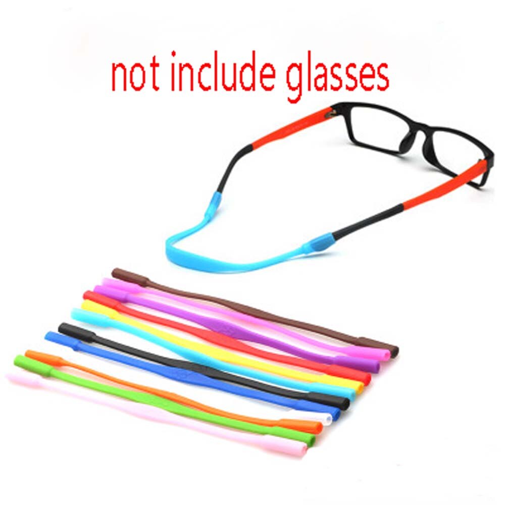 1Pc 17 Cm Hoge Elastische Bril Strap Hals Koord Brillen Zonnebril Band Touw String Houder Brillen Ketting Hoge Elastische