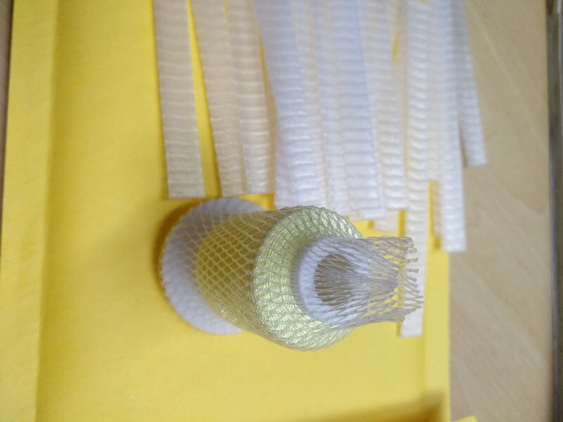 Simthread 50 pieces Embroidery Thread Net 12cm long Spool Socks Prevents Unwinding Perfect for Small / Large Cones