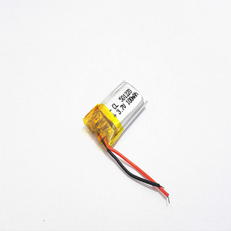 5pcs 3.7V 100mAh 501220 Lithium Polymeer Li-Po li ion Oplaadbare Batterij cellen Voor Mp3 MP4 MP5 GPS mobiele bluetooth