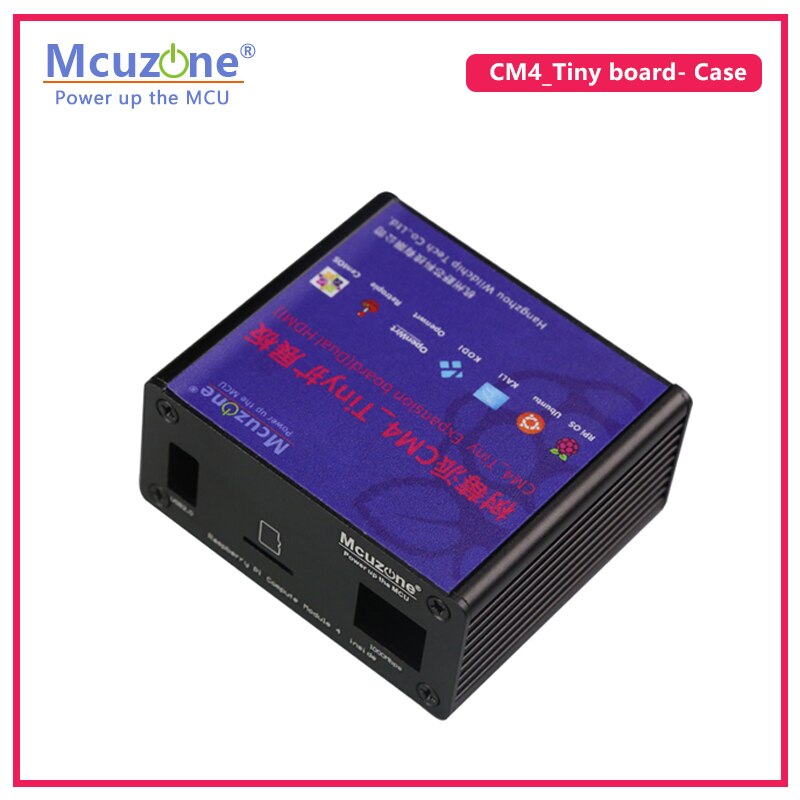 CM4 series Aluminum case , conducive to heat dissipation,beautiful and practical, TINY/CM4 4G IO 4G Plus/CM4 MINI IO board case