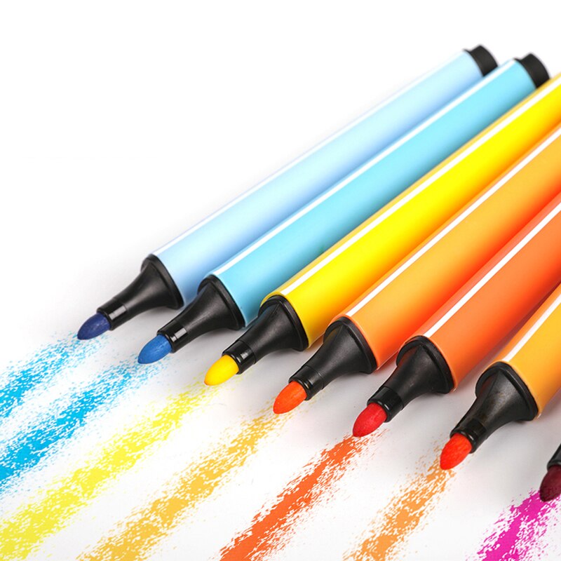 Deli Briefpapier Wasbare Markers Tekening Schilderen Kunst Levert Aquarel Pen Set Voor Kids