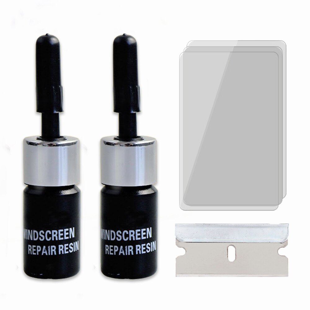 Car Windshield Repair Kits Window Repair DIY Windscreen Glass Scratch Crack Restore Resin Window Screen Polishing Tool: D