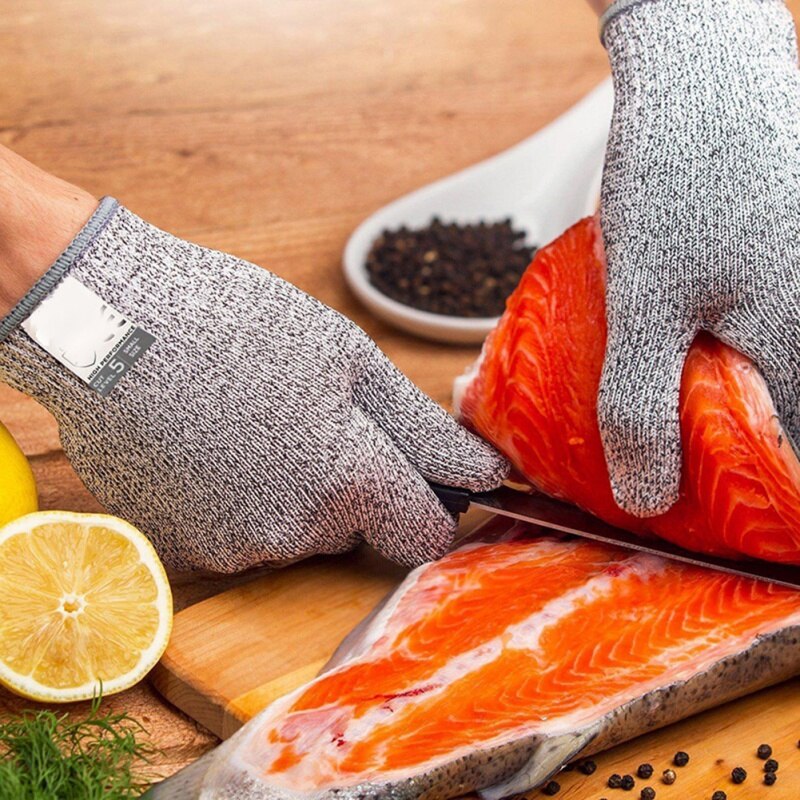 Niveau 5 fødevarekvalitet skærebeskyttende handsker køkkenbeskyttelseshandsker køkken skærebeskyttende slagtebeskyttelseshandsker