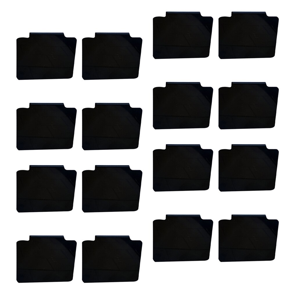16pcs Price Label Holders Bin Labels Holder Plastic Label Clip for Supermarket: Default Title