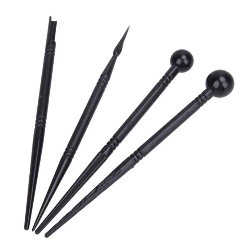 4 Pcs /Set Clay Tools Sculpting Kit Smoothing Wax Pottery Ceramic Shapers Modeling Carved Tool Perfect