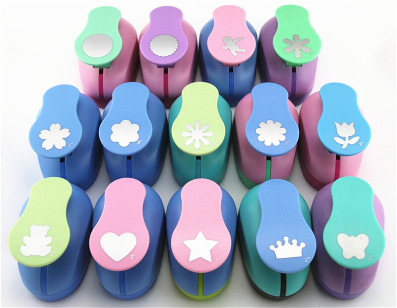 free ship large 2'' 4.8cm oval paper puncher scrapbooking punches craft perfurador diy puncher paper circle cutter3178B