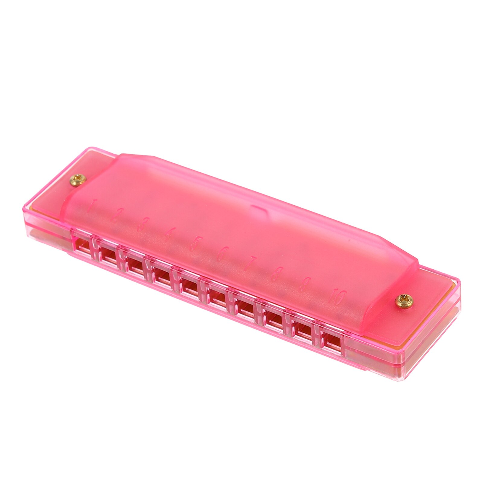 Ten Holes Kids Harmonica Plastic Mouth Adults Beginner Musical