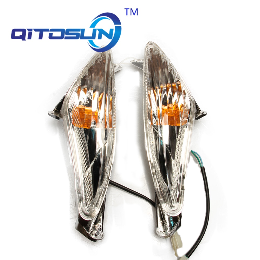 Motorfiets voorste richtingaanwijzers indicator lens knipperlichten voor adres  v125s v125ss v150