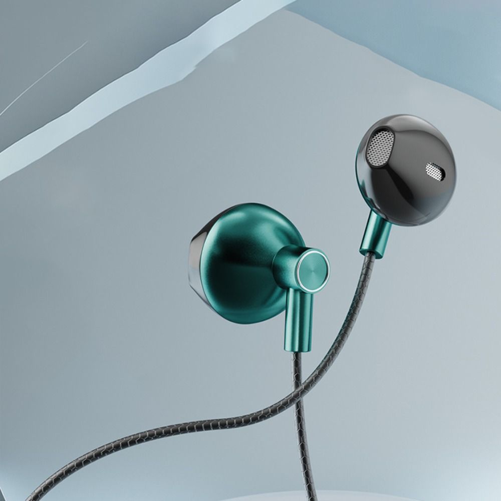 Auriculares duraderos para juegos tipo C, intrauditivos manos libres, auriculares estéreo con micrófono para Xiaomi/Huawei/IPhone/Karaoke