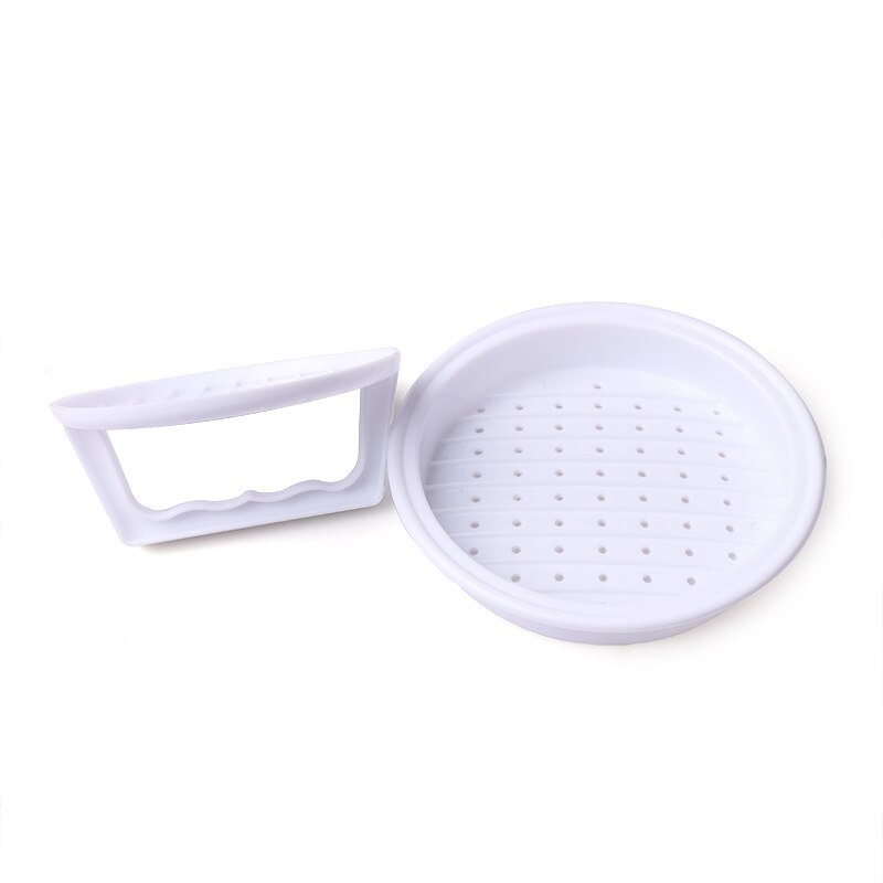 Hjem diy hvit plast hamburger kjøtt biff grille burger presser patty maker form form kjøkkenmaskin