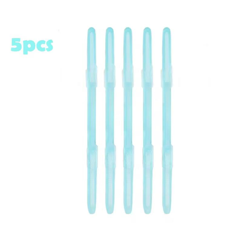 5/10 Stuks Bindclips Strip Kawaii 2 Gaatjes Losse Bladclips A4 Papieren Bevestigingen Diy Plakboek Bestand Map Notebook Accessoires: Ivoor