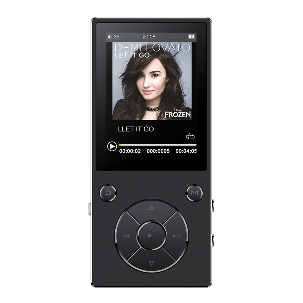 MP4 Player Bluetooth4.2 Built-in Speaker 8GB/16GB with 2.4 Inch HD Color Screen, FM Radio, Voice Recorder, Video: Black / 32GB