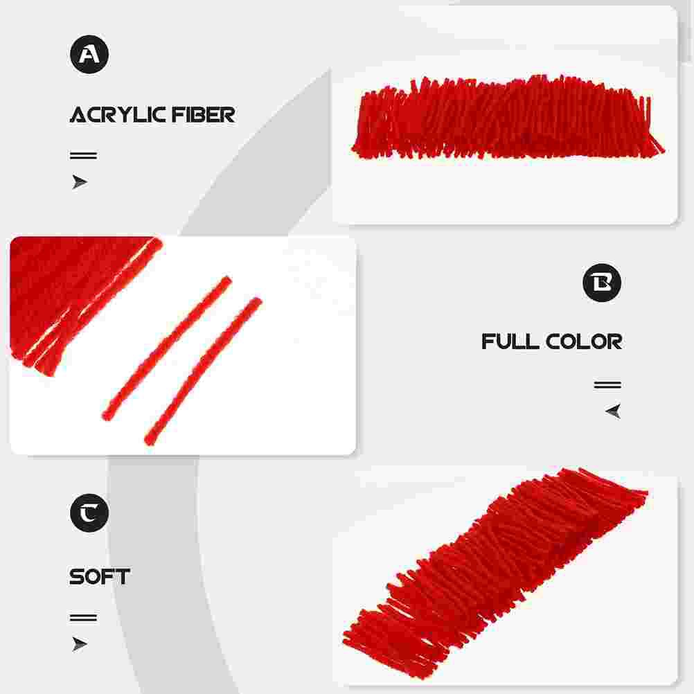 20 Rolls of Practical Hook Wool Yarn DIY Hook Yarn Crochet Hook Yarn