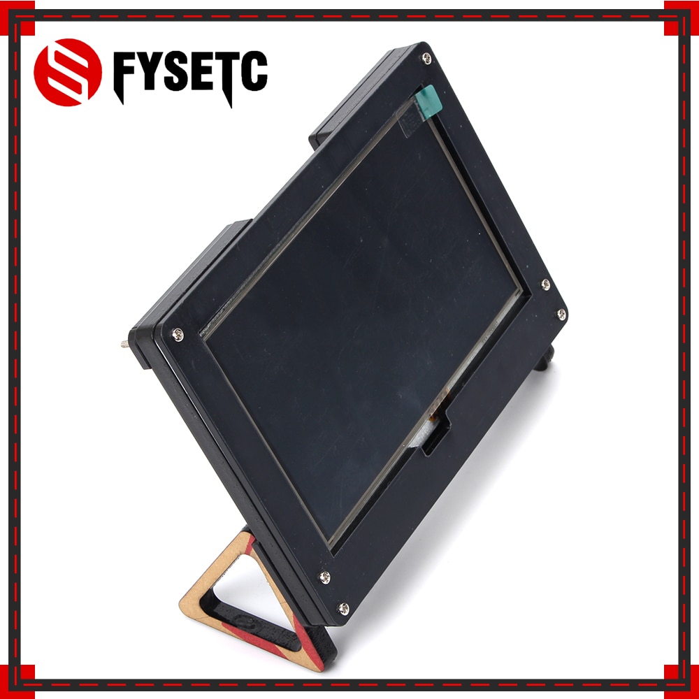 Black Raspberry Pi 3 Model B 5 Inch Raspberry Pi LCD Acrylic Bracket Case Fixed Bracket For Raspberry Pi 3B+