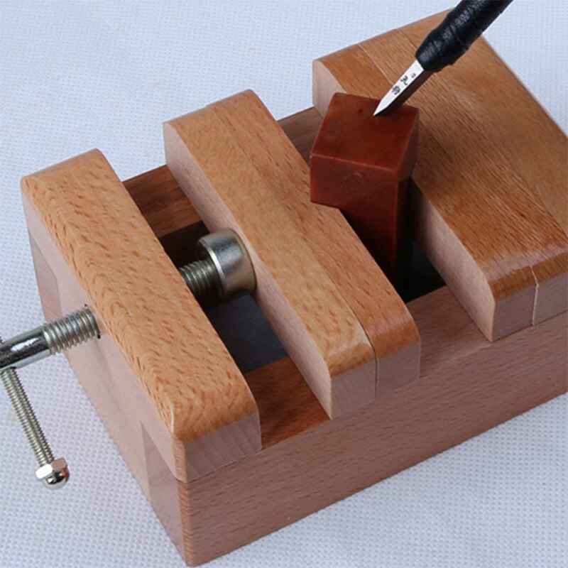 Pince de sculpture réglable pour la pierre, outils de sculpture sur bois pour la gravure traditionnelle chinoise de joint de pierre SND