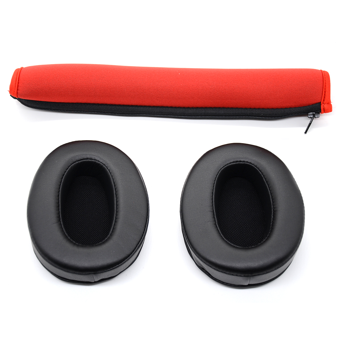 Replacement Headband EarPads Cushions for Audio Technica ATH M70 M50X M50 MSR7 M40X M40 M30X Headset Earmuff Cover ear pads Cups: green