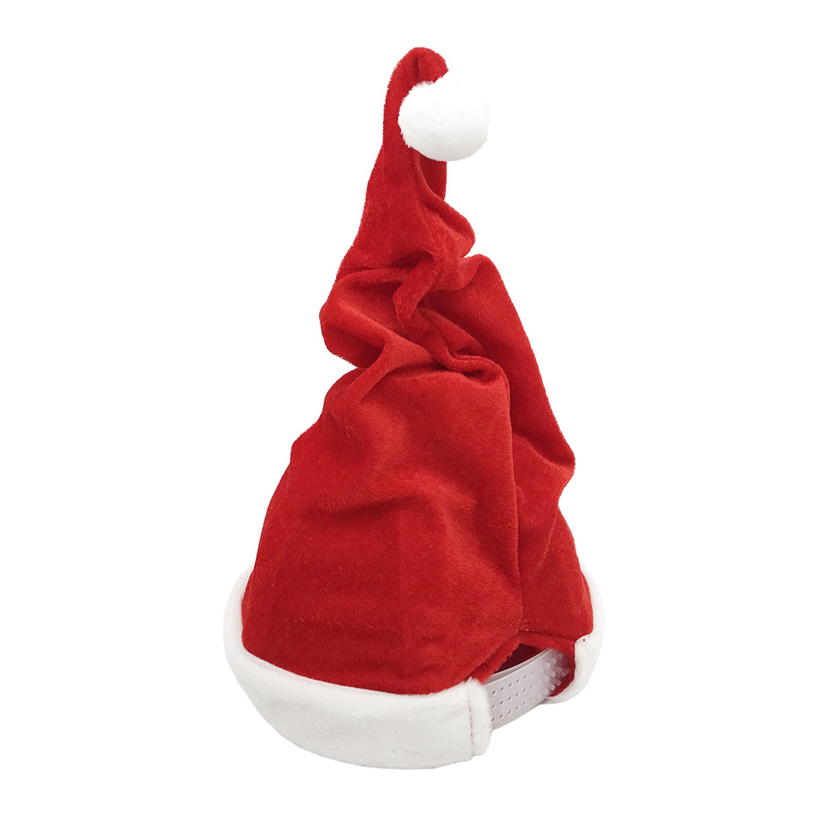 Elektrische Kerst Hoed Zingen Dansen Swing Hoofddeksels Rood Santa Cap Met Aanpassing Binden Festival Decoratie