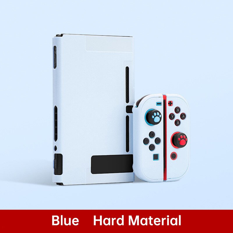 Funda protectora completa para consola Nintendo Switch, Carcasa protectora para Joy-Con, nueva: Blue   Hard