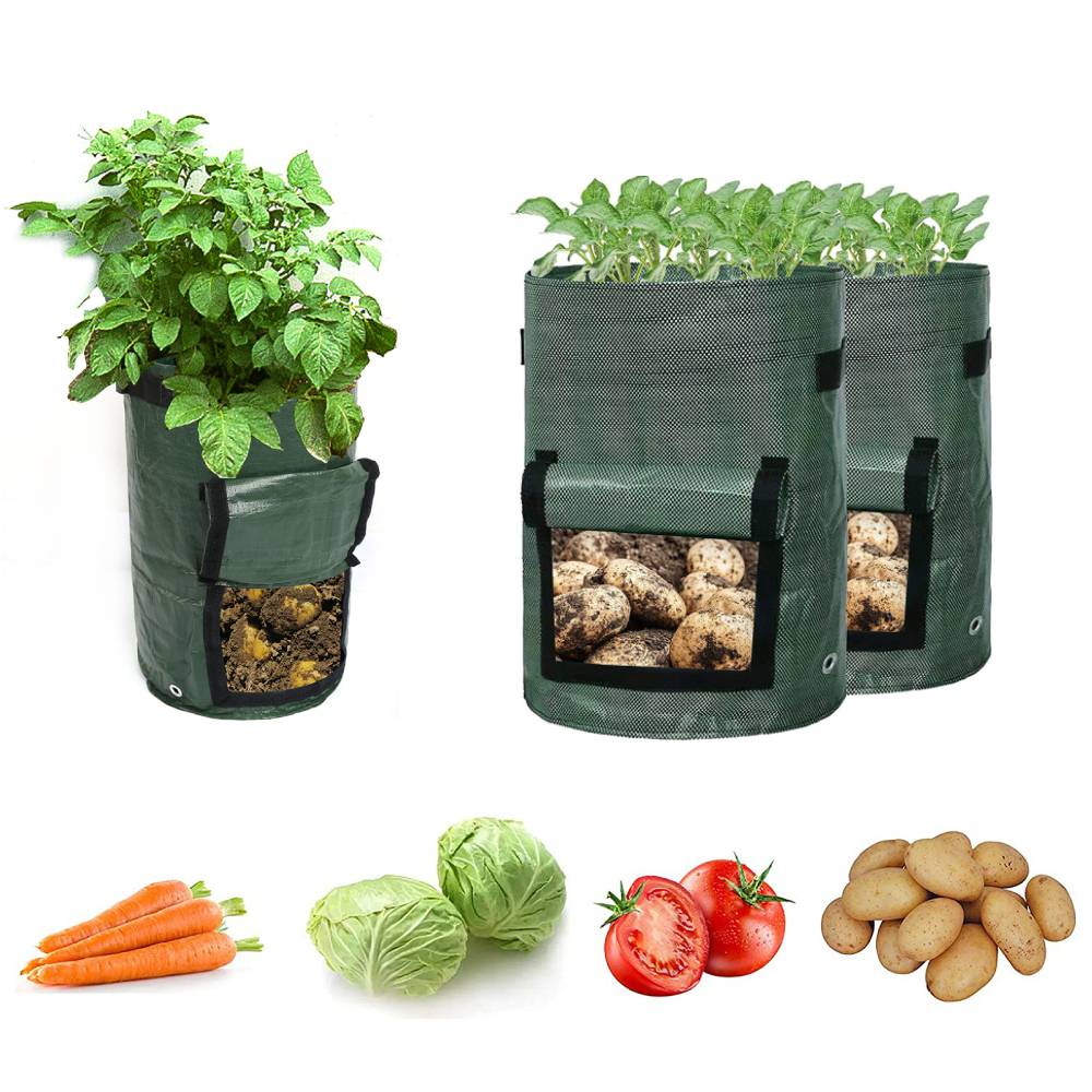 Smart Plant Pot Groeien Zakken Voor Aardappel Plant Container Bloemen Potten Tuin Decoratie Met Handvatten Boomgaard En Tuin Accessoires