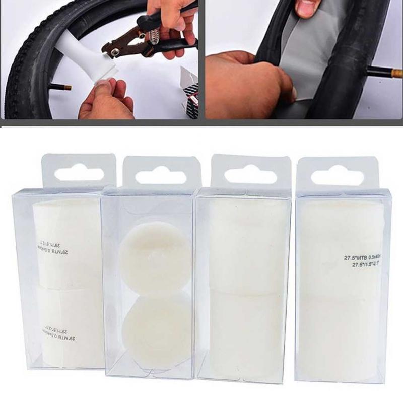 2pcs Anti Flat Tire Liner Cycling Puncture Proof Protection Pad Inner Tube Protector Road Bike Bicycle Repair Tools