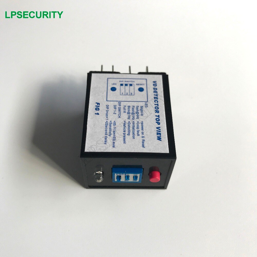 12V DC loop detector VD108B Auto Traffic Control sensor with 4 adjustable sensitivity for parking guide