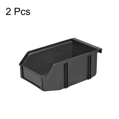 ESD boîte de rangement antistatique, boîte suspendue empilable, taille intérieure 145x80x65mm, 2 pièces