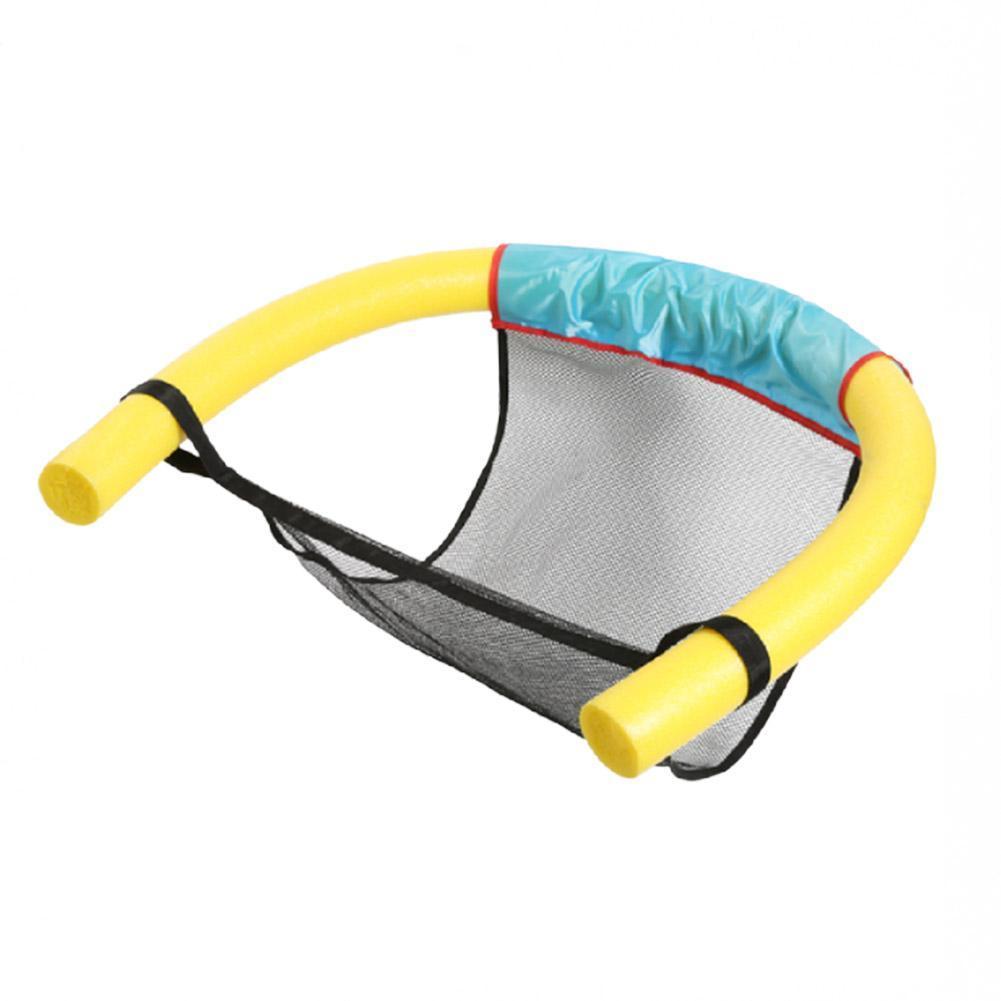 6.5*150cm simning flytande stol uppblåsbar flytkraft simbassäng träningspinne mesh simning & spelparti vattentillbehör  h9 t 9