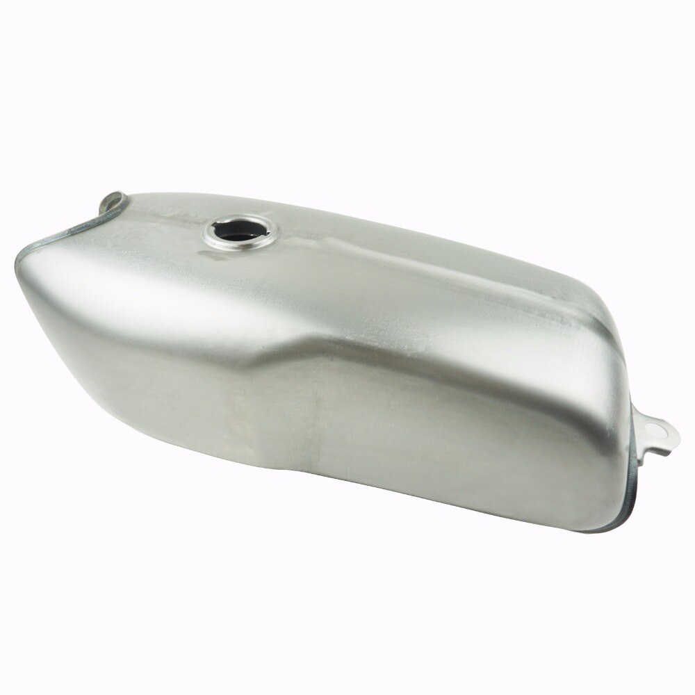 9l/2.4 gal vintage cafe racer bensintank universal motorcykel bränsletank bar stål med tjock järnskydd för yamaha  rd50 rd350