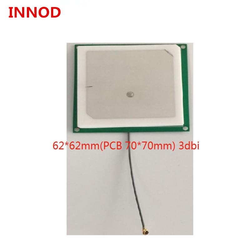 1dbi circular polarized UHF RFID small ceramics Antenna IND36404 for UHF RFID desktop/handle reader and embedded/IOT system