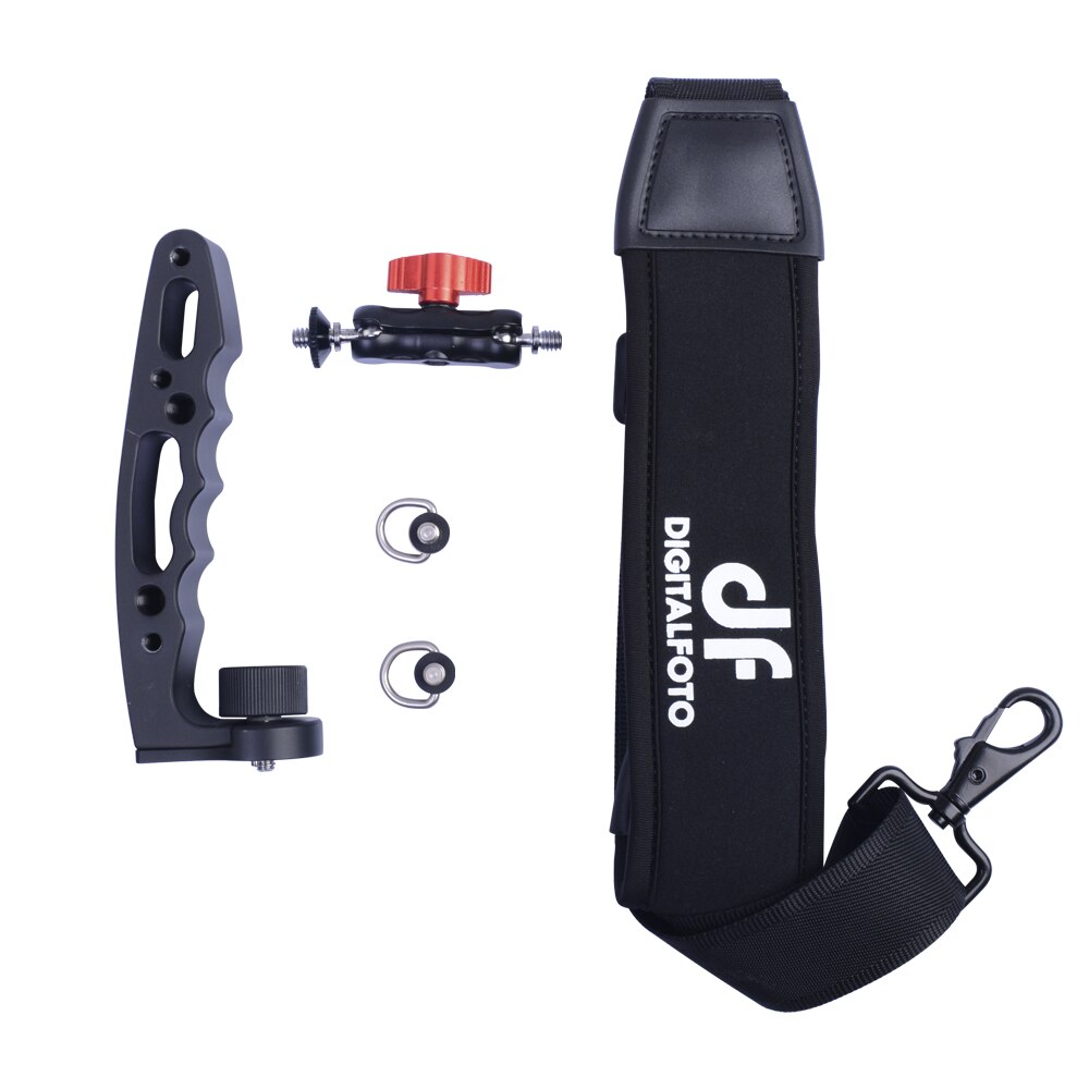 ZHIYUN WEEBILL S Gimbal Vielseitig Griff + Gurt mit Mini Magie Griff Arm: W01S