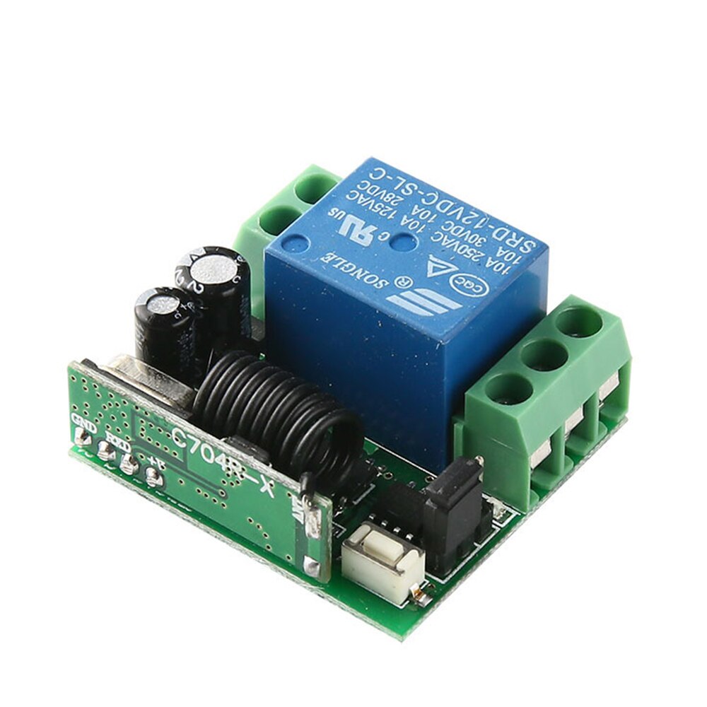 DC12V serrure électromagnétique 2 canaux télécommande commutateur contrôle d'accès télécommande sonnette bagages monocanal 12V